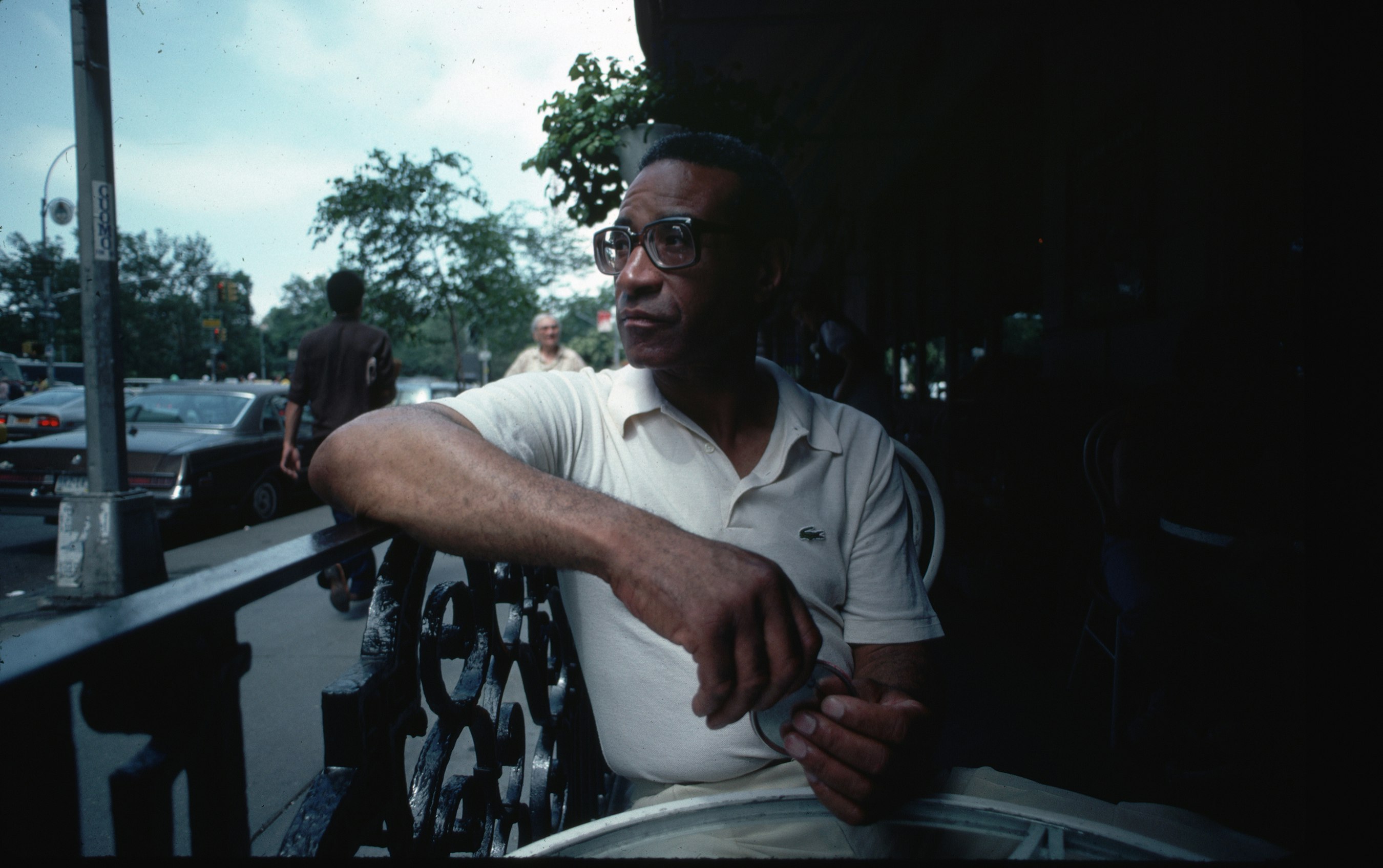Max Roach in 1987. Photo by Lynn Goldsmith/Corbis/VCG via Getty Images.